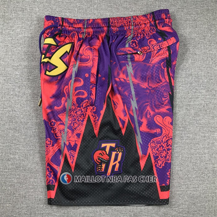 Short Tornto Raptors Special Year of The Tiger Rouge